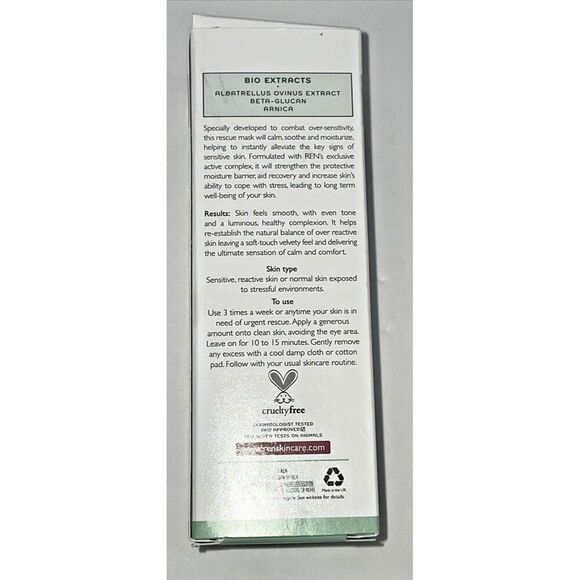 REN CLEAN SKINCARE Evercalm Ultra Comforting Rescue Mask 1.7oz - Picture 7 of 10